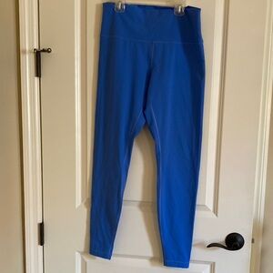 Lululemon Blue Athletic leggings EUC